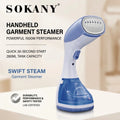 SOKANY SK-3072 Handheld Garment Steamer (1500W, 260ml Tank)