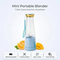 Mini Rechargeable Blender 380ml – Portable Juicer (Assorted Colors)