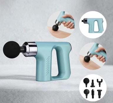 Deep Tissue Massage Gun with 4 Heads for Pain Relief