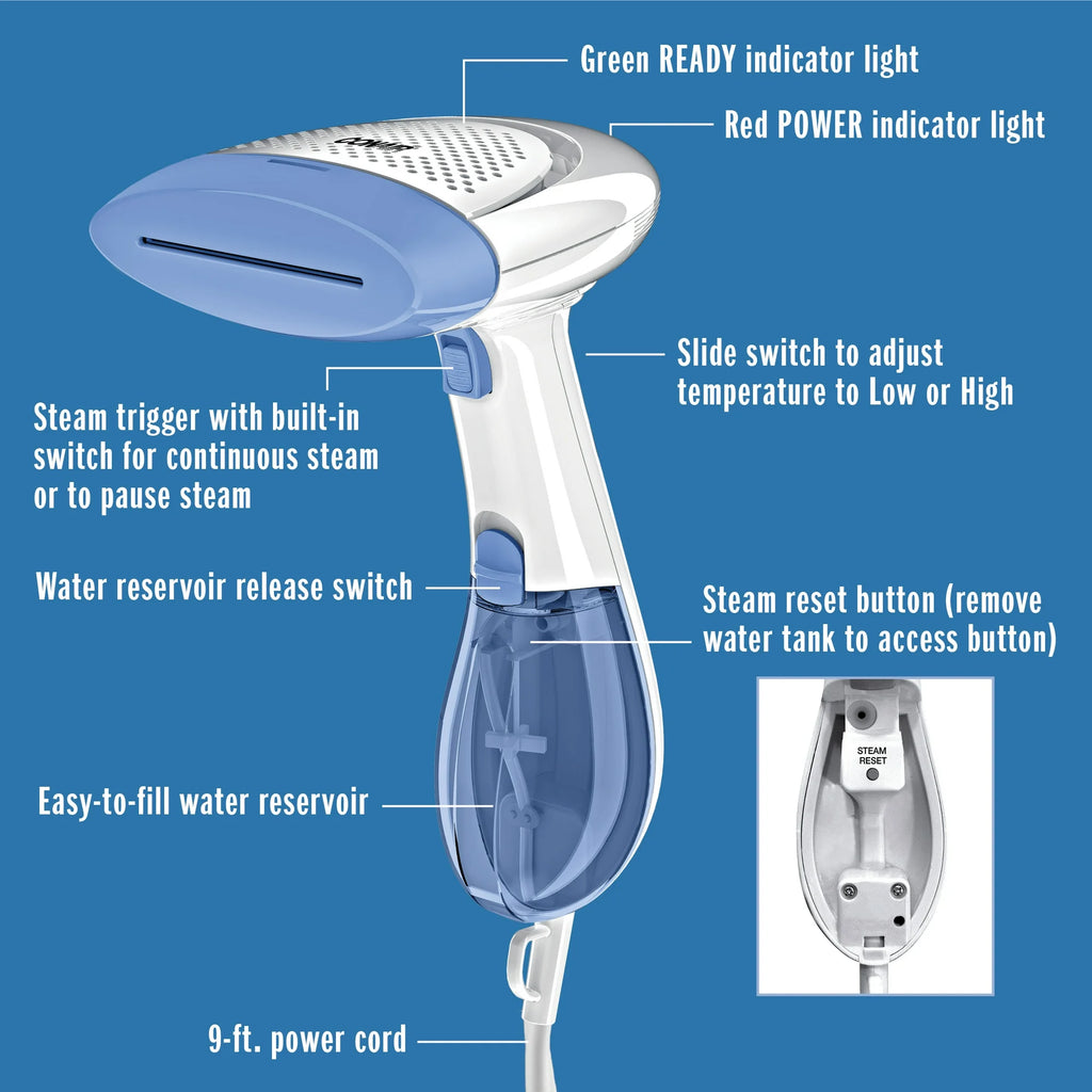 SOKANY SK-3072 Handheld Garment Steamer (1500W, 260ml Tank)