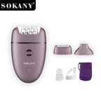 SOKANY SK-17020 3-in-1 Epilator for Smooth Skin All Over the Body
