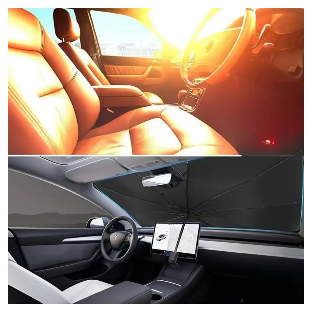 Universal Umbrella Windshield Shade | Car Sun Protection