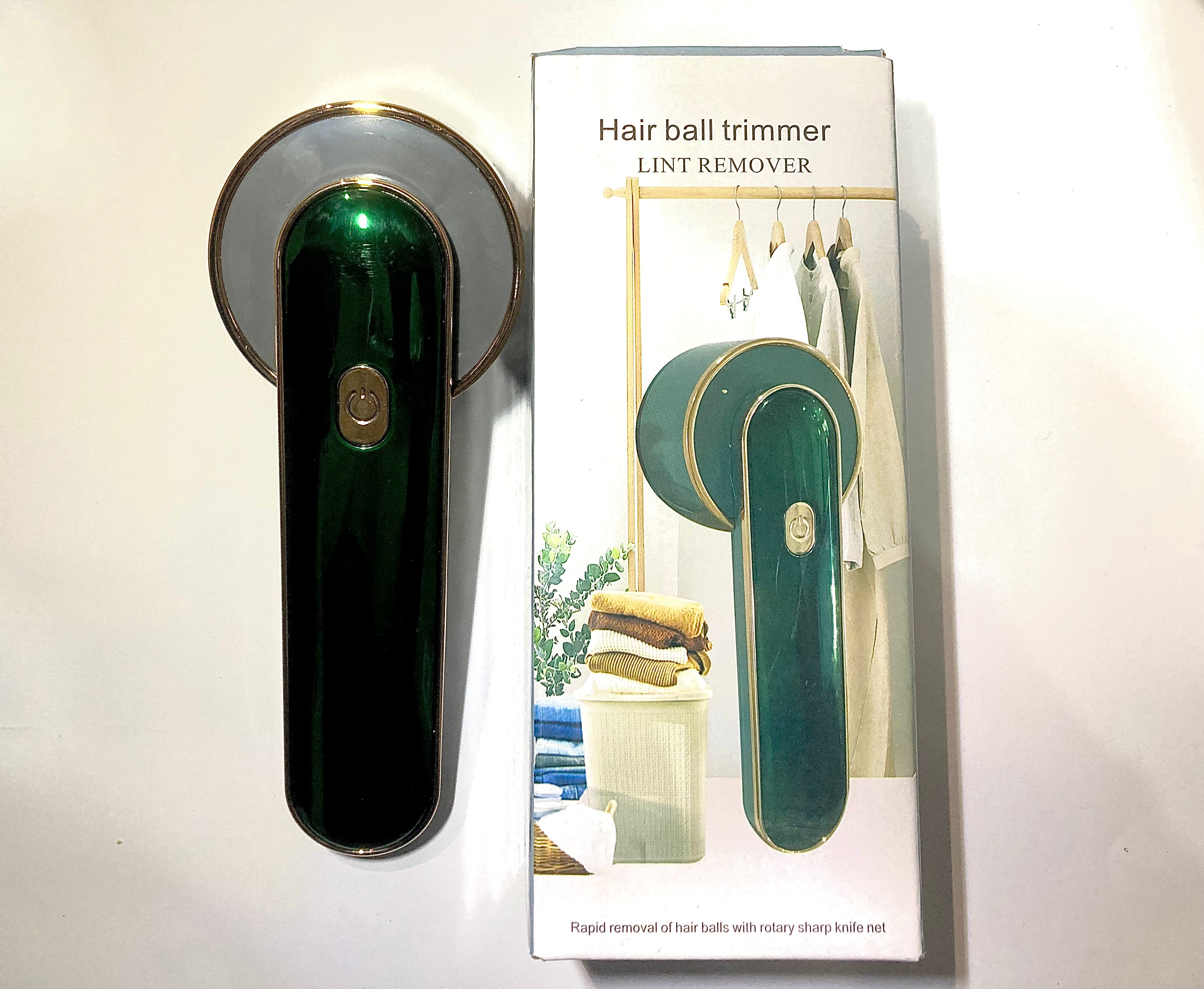 Lint Remover for Clothes MD-MG928- Portable, Battery-Powered, 3 Blades