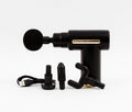Massage Gun - black - 4 Interchangeable Heads