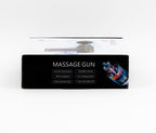 Massage Gun - black - 4 Interchangeable Heads