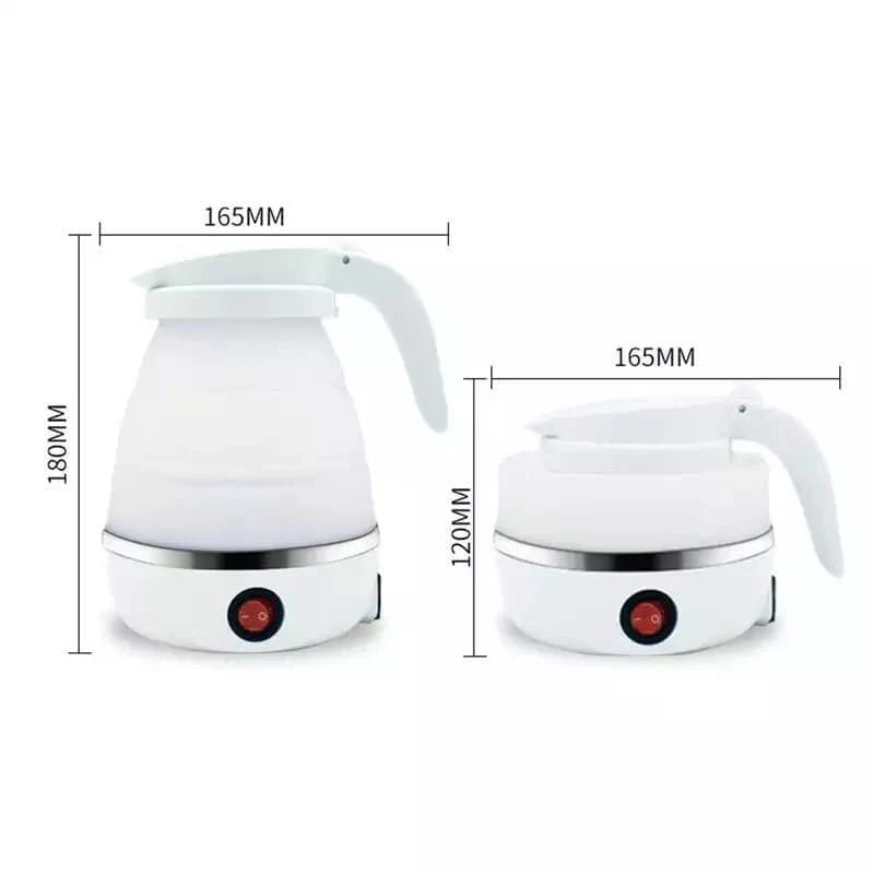 Electric Foldable Kettle with Stainless Steel Heating Plate - 600ml
